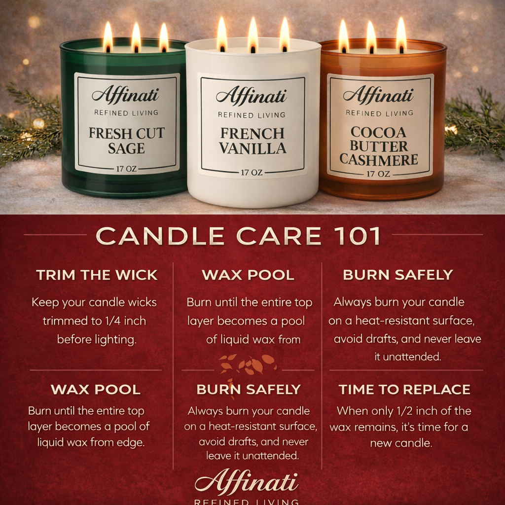 Coastal Drift Wooden Wick Candle – Luxury 13 oz Soy Blend | Affinati