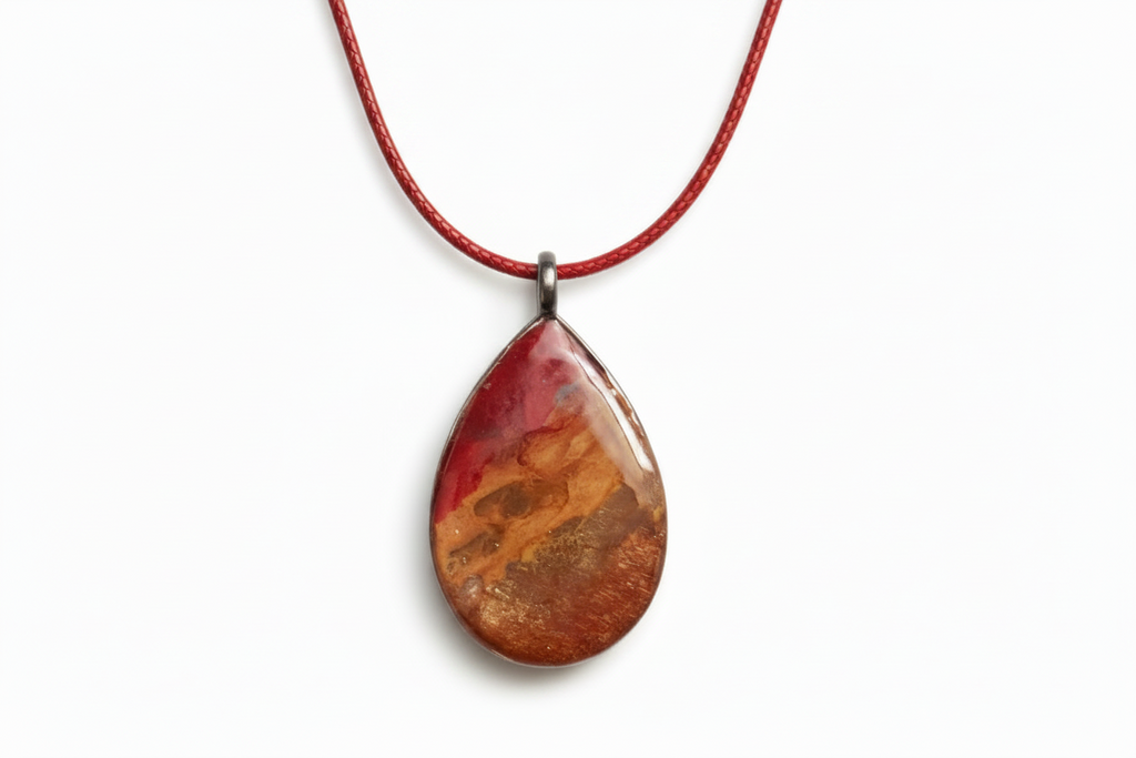 Autumn Resin Necklace