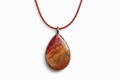 Autumn Resin Necklace